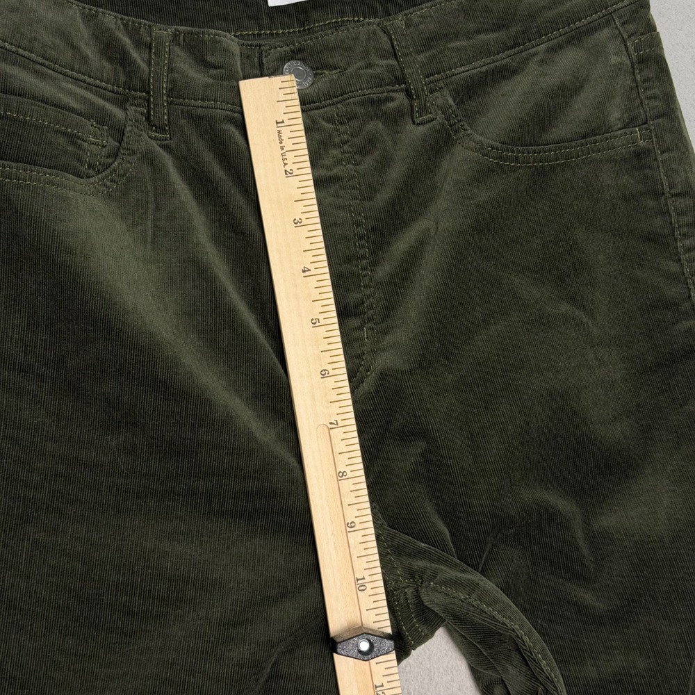 LOFT Corduroy Pants Womens 28/6 Olive Green The Skinny High Rise Stretch NWT - Picture 16 of 16